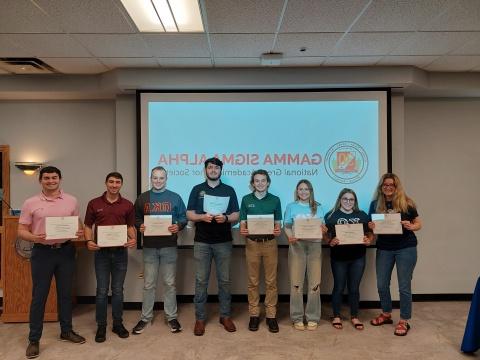 Gamma Sigma Alpha Spring 2022 Induction